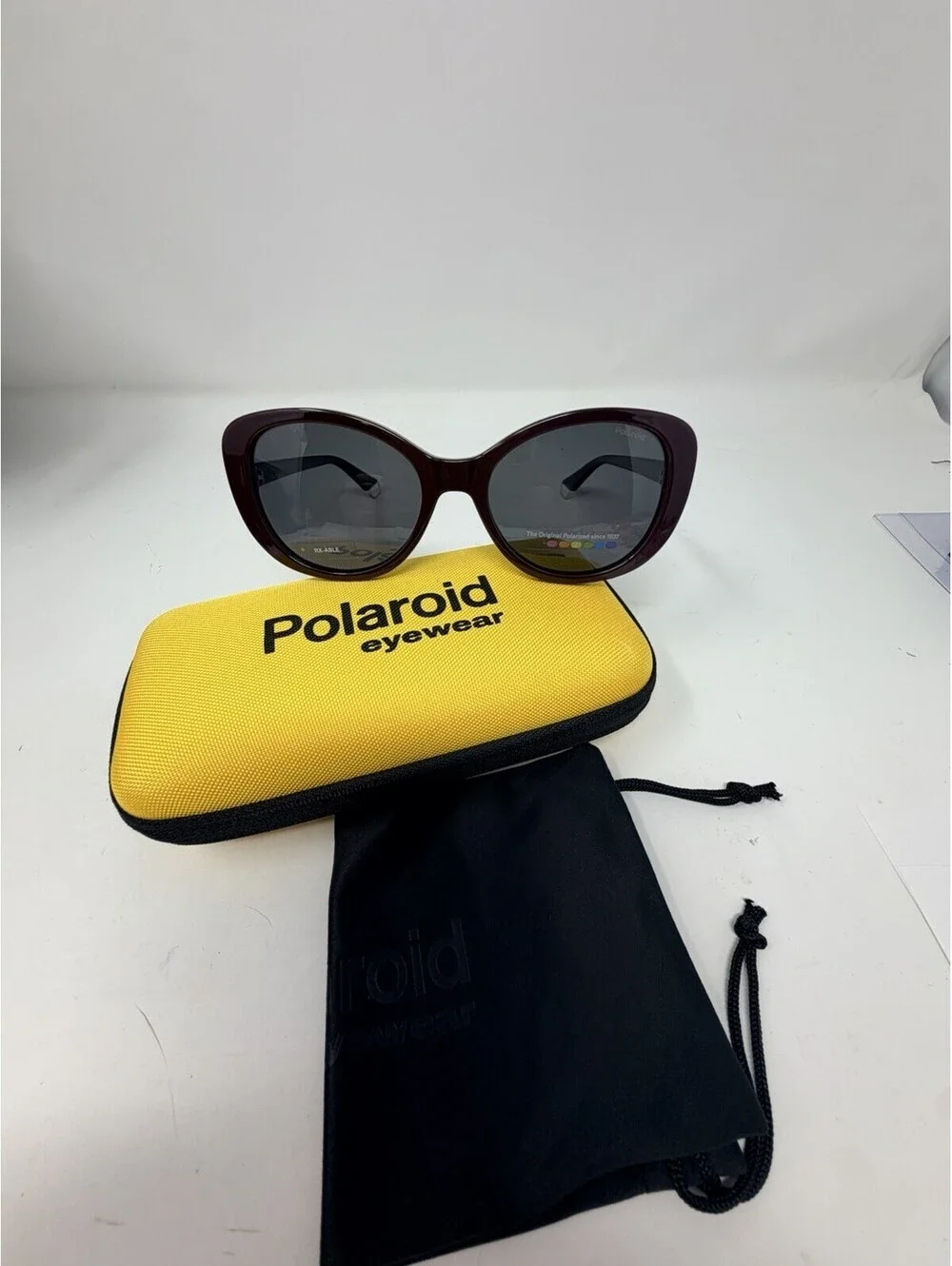 Polaroid PLD 4154/S/X LHF (M9) Burgundy/Grey Polarized Sunglasses